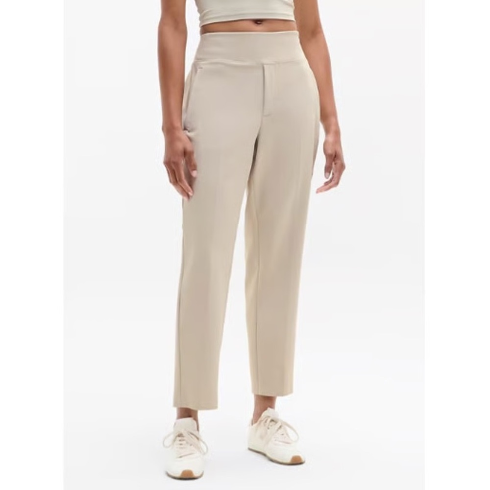 Athleta Endless High Rise Pants, Abalone, EUC, Size 6